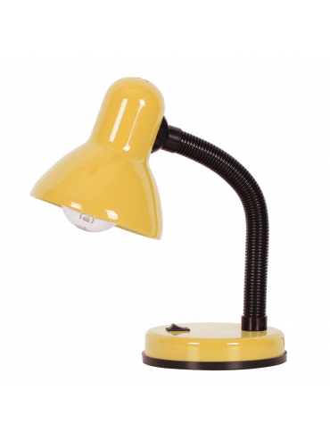 Lampka biurkowa K-MT-203 ŻÓŁTY CARIBA