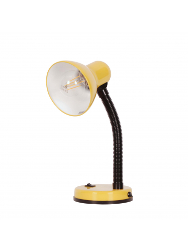 Lampka biurkowa K-MT-203 ŻÓŁTY CARIBA