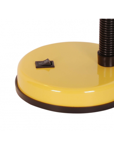 Lampka biurkowa K-MT-203 ŻÓŁTY CARIBA