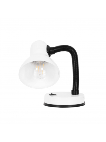 Lampka biurkowa K-MT-203 BIAŁY CARIBA