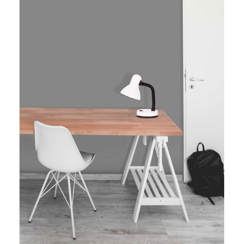 Lampka biurkowa K-MT-203 BIAŁY CARIBA