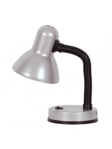 Lampka biurkowa K-MT-203 SREBRNY CARIBA
