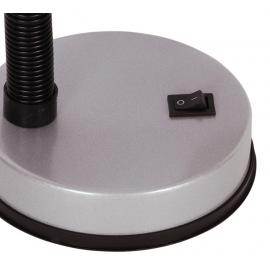 Lampka biurkowa K-MT-203 SREBRNY CARIBA