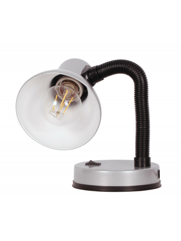 Lampka biurkowa K-MT-203 SREBRNY CARIBA