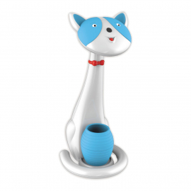 Lampka biurkowa K-BL1605 NIEBIESKI KOTEK