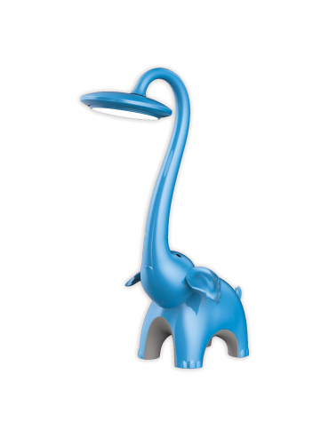 Lampka biurkowa K-BL1603 NIEBIESKI SŁONIK