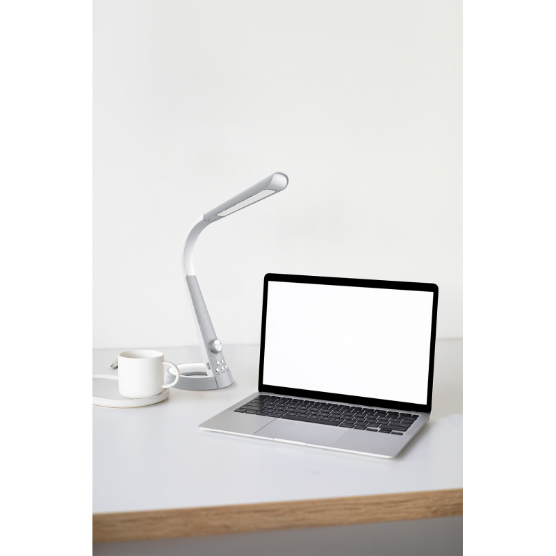 Lampka biurkowa K-BL1063 SREBRNY BERKANE