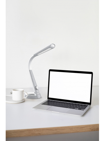Lampka biurkowa K-BL1063 SREBRNY BERKANE