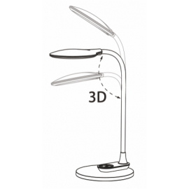 Lampka biurkowa K-BL1033 CZARNY DIDI