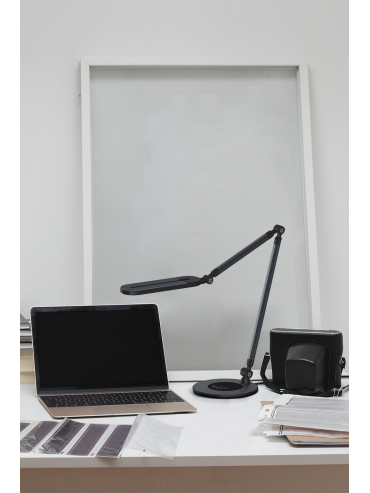 Lampka biurkowa K-BL1221 CZARNY ALETTE