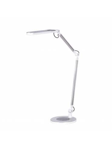 Lampka biurkowa K-BL1221 SREBRNY ALETTE
