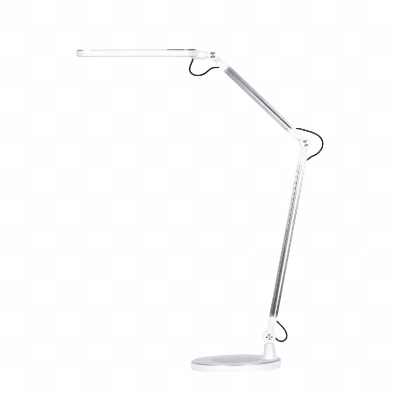 Lampka biurkowa K-BL1221 SREBRNY ALETTE