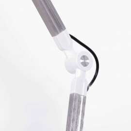 Lampka biurkowa K-BL1221 SREBRNY ALETTE