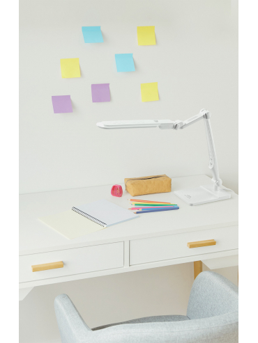 Lampka biurkowa K-BL1207 BIAŁY MICA
