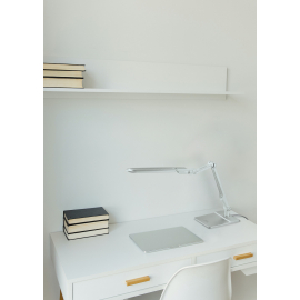 Lampka biurkowa K-BL1207 SREBRNY MICA