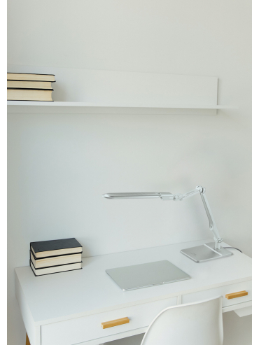 Lampka biurkowa K-BL1207 SREBRNY MICA