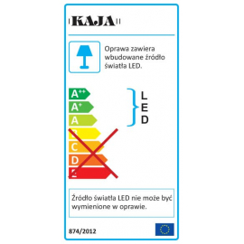 Lampka biurkowa K-BL1208 BIAŁY SOLO