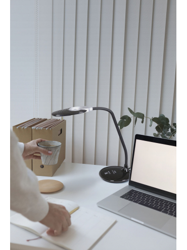 Lampka biurkowa K-BL1208 CZARNY SOLO