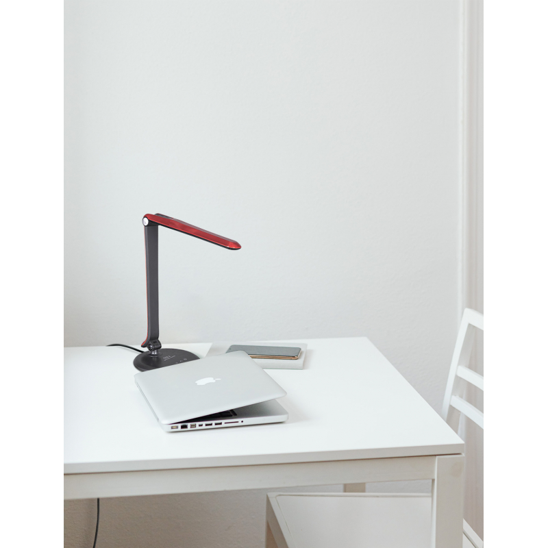 Lampka biurkowa K-BL1201 CZERWONY DUO