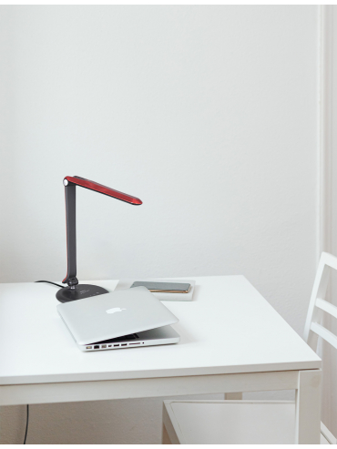 Lampka biurkowa K-BL1201 CZERWONY DUO