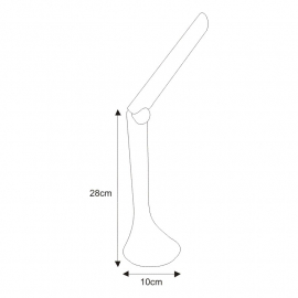 Lampka biurkowa K-MT-205 BIAŁY ASTON