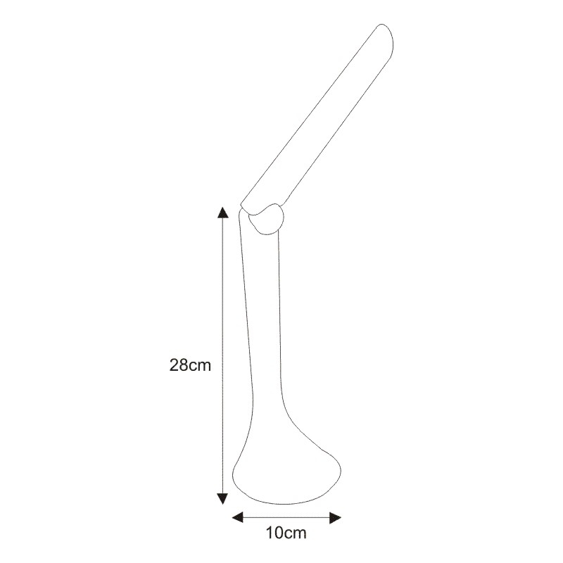 Lampka biurkowa K-MT-205 BIAŁY ASTON