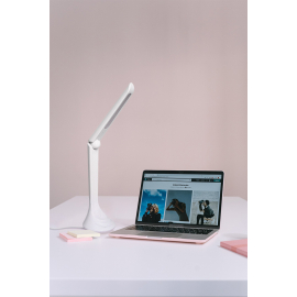 Lampka biurkowa K-MT-205 BIAŁY ASTON