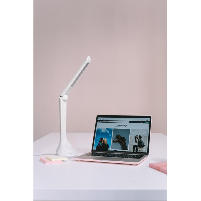 Lampka biurkowa K-MT-205 BIAŁY ASTON