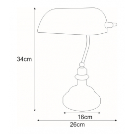 Lampka biurkowa K-8042 BANK
