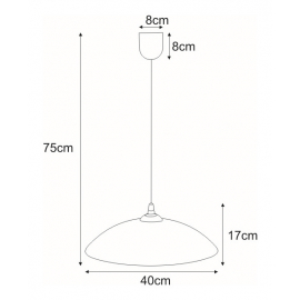Lampa wisząca K-3710 MESTRE