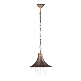 Lampa ogrodowa wisząca K-8126 CZARNY/ZŁOTY BOSTON