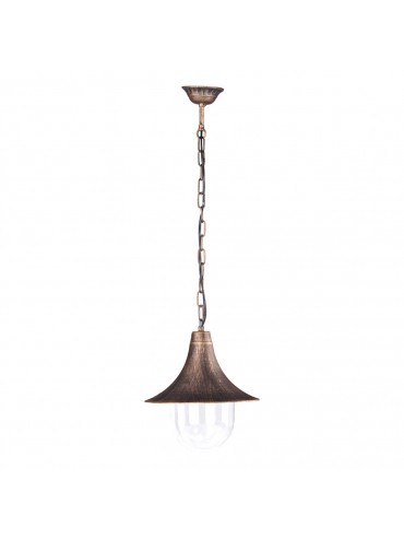 Lampa ogrodowa wisząca K-8126 CZARNY/ZŁOTY BOSTON