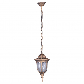 Lampa ogrodowa wisząca K-5007H/N CZARNY/ZŁOTY VASCO