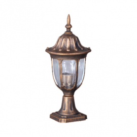 Lampa ogrodowa stojąca K-5007S2/N CZARNY/ZŁOTY VASCO