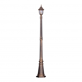 Lampa ogrodowa stojąca K-7007B/1N CZARNY/ZŁOTY VASCO