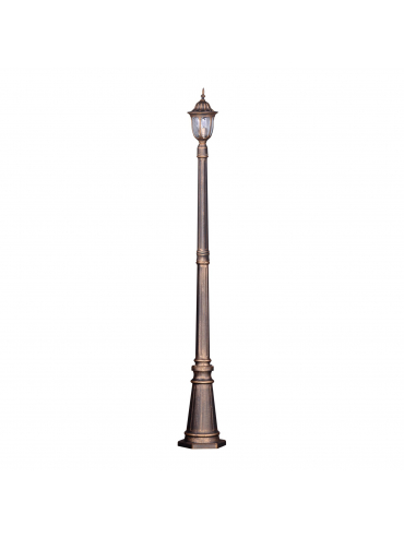 Lampa ogrodowa stojąca K-7007B/1N CZARNY/ZŁOTY VASCO