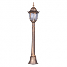 Lampa ogrodowa stojąca K-6007A/L CZARNY/ZŁOTY VASCO