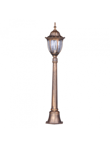 Lampa ogrodowa stojąca K-6007A/L CZARNY/ZŁOTY VASCO