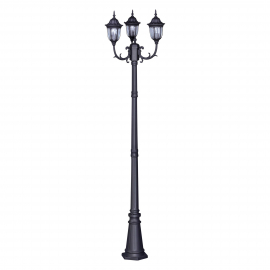 Lampa ogrodowa stojąca K-7007A2/3N CZARNY VASCO