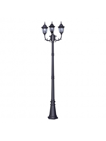 Lampa ogrodowa stojąca K-7007A2/3N CZARNY VASCO