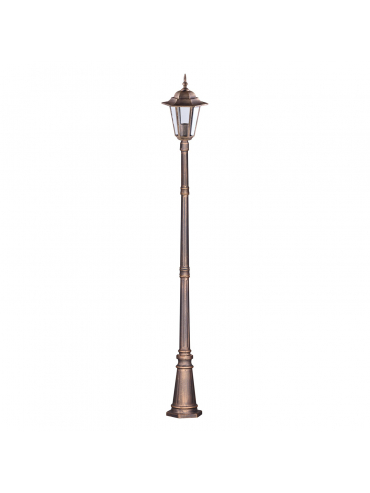 Lampa ogrodowa stojąca K-7064A/1 CZARNY/ZŁOTY STANDARD