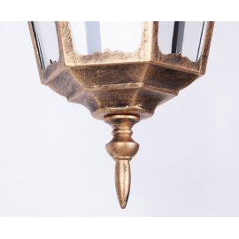 Lampa ogrodowa wisząca K-5006H CZARNY/ZŁOTY LOZANA