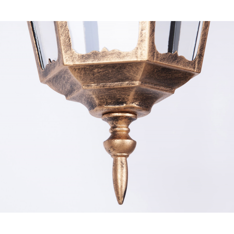 Lampa ogrodowa wisząca K-5006H CZARNY/ZŁOTY LOZANA