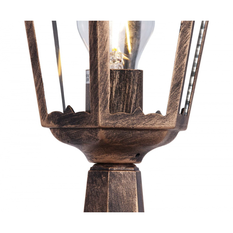 Lampa ogrodowa stojąca K-5006S CZARNY/ZŁOTY LOZANA