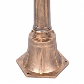 Lampa ogrodowa stojąca K-6006A CZARNY/ZŁOTY LOZANA