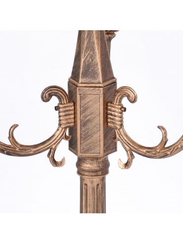 Lampa ogrodowa stojąca K-7006A2/4 CZARNY/ZŁOTY LOZANA