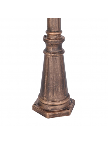 Lampa ogrodowa stojąca K-7006A2/4 CZARNY/ZŁOTY LOZANA