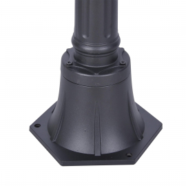 Lampa ogrodowa stojąca K-6006A CZARNY LOZANA
