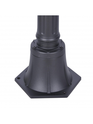 Lampa ogrodowa stojąca K-6006A CZARNY LOZANA