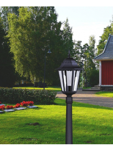 Lampa ogrodowa stojąca K-6006A CZARNY LOZANA